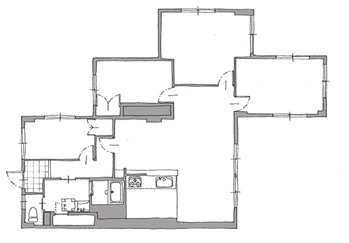 before（マンションリノベ：名古屋）