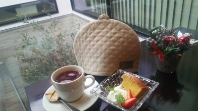 Ncafe hoshigaokaさん｜ART OF TEAの紅茶とシフォンケーキ