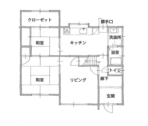 平面図（施工前）1階