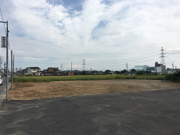 新事務所予定地を整地しました