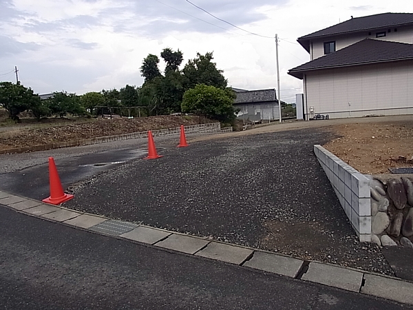 解体後の整地