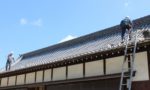 東郷町の神社　屋根工事