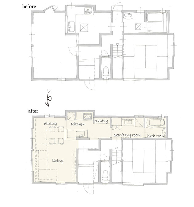 名古屋市緑区w様邸の平面図