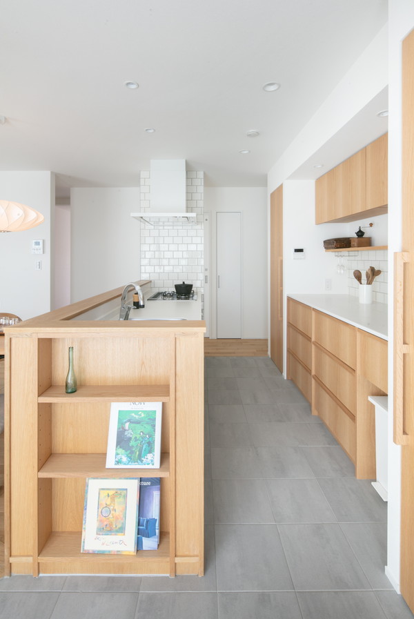 キッチンと背面収納