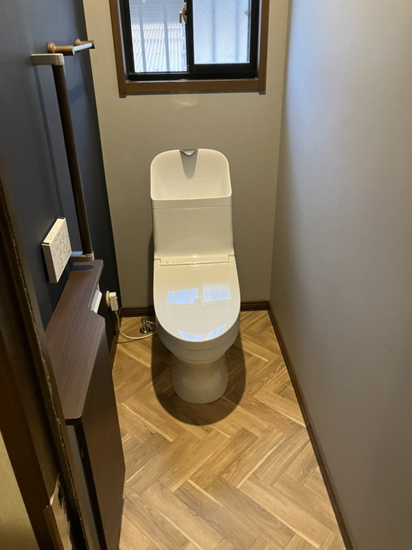 《After》トイレのリフォーム