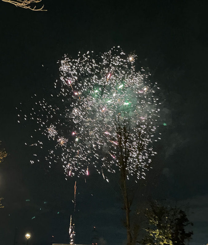 30周年記念祭:花火