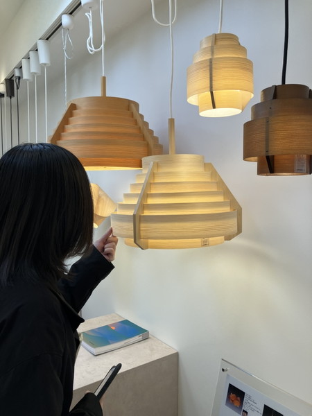 ヤマギワ ショールーム 展示照明