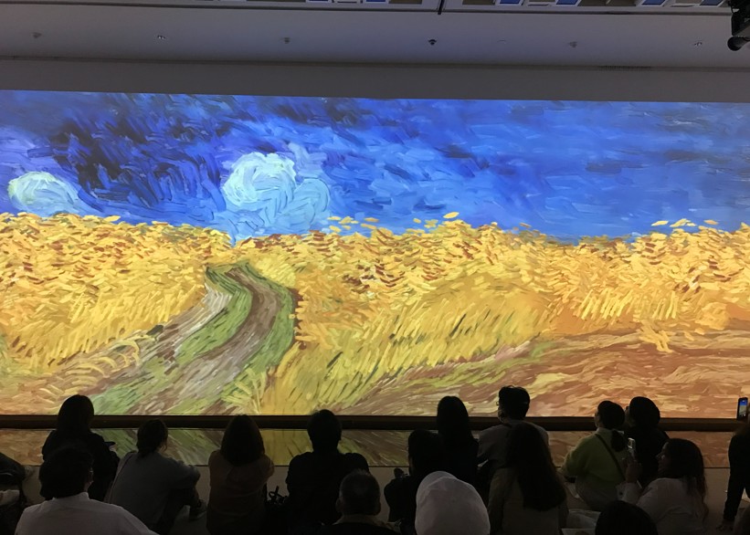 ゴッホ展　イマーシブコーナー