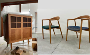 オーダーチェストと「hata chair」