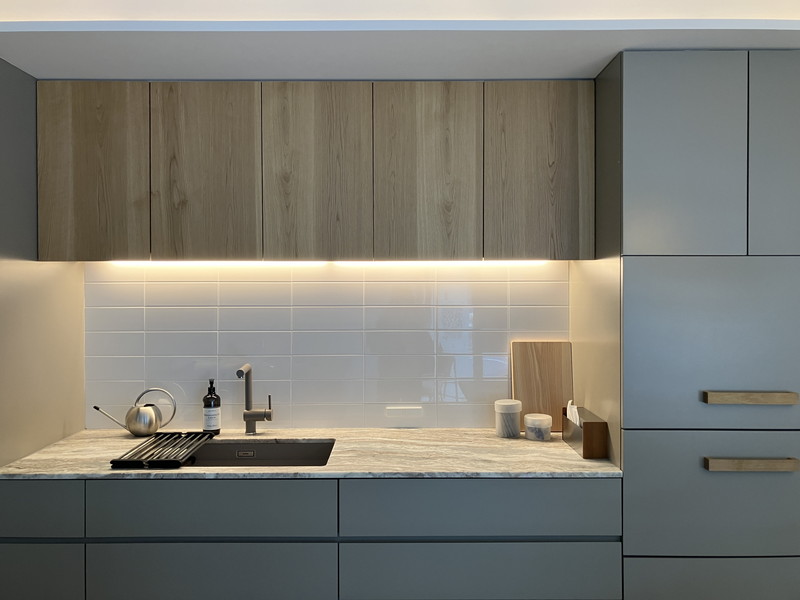 オンリーダイニングの壁面キッチン