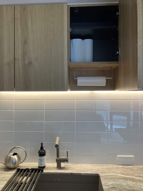 オンリーダイニングの壁面キッチン