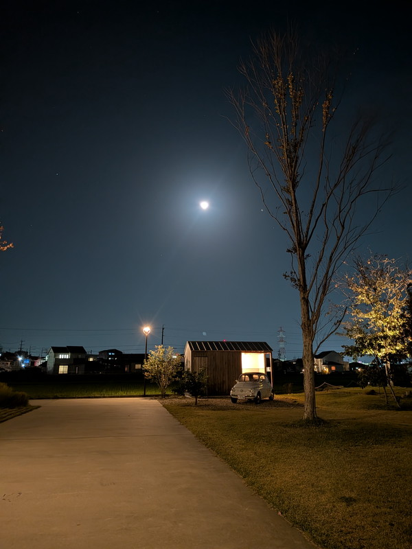 ハルキテラスの夜